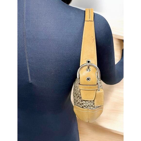 Vintage Coach 6351 Soho Mini Signature Small Hobo Bag - Picture 10 of 12